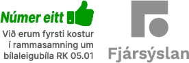 Höldur er fyrsti kostur í rammasamning Fjársýslunnar um bílaleigubíla